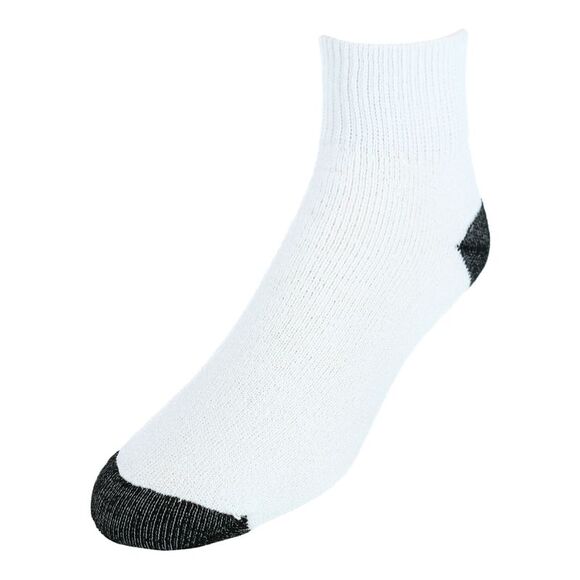 CTM Men's Cotton Blend Ankle Socks (4 Pair Pack) - Picture 1 of 2